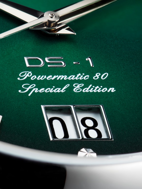 DS 1 Big Date Automatic Green 316L stainless steel 41.00mm